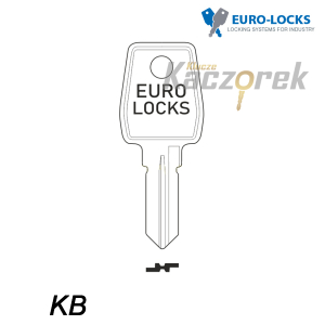 Mieszkaniowy 174 - klucz surowy - Euro-Locks serii KB do zamka C912